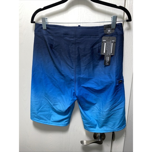 Nwt  Oneill Hyperfreak Seam Boardshorts - Cobalt Blue Fade Ombré‎ 30 - Picture 5 of 6